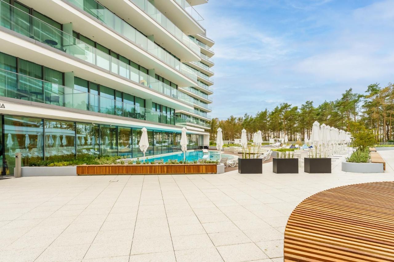 W Wave Apartment Resort&Spa 428B Miedzyzdroje Buitenkant foto